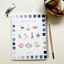 Load image into Gallery viewer, Watercolour Workbook | Seaside PREORDER END AUGUST
