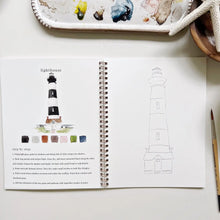 Load image into Gallery viewer, Watercolour Workbook | Seaside PREORDER END AUGUST
