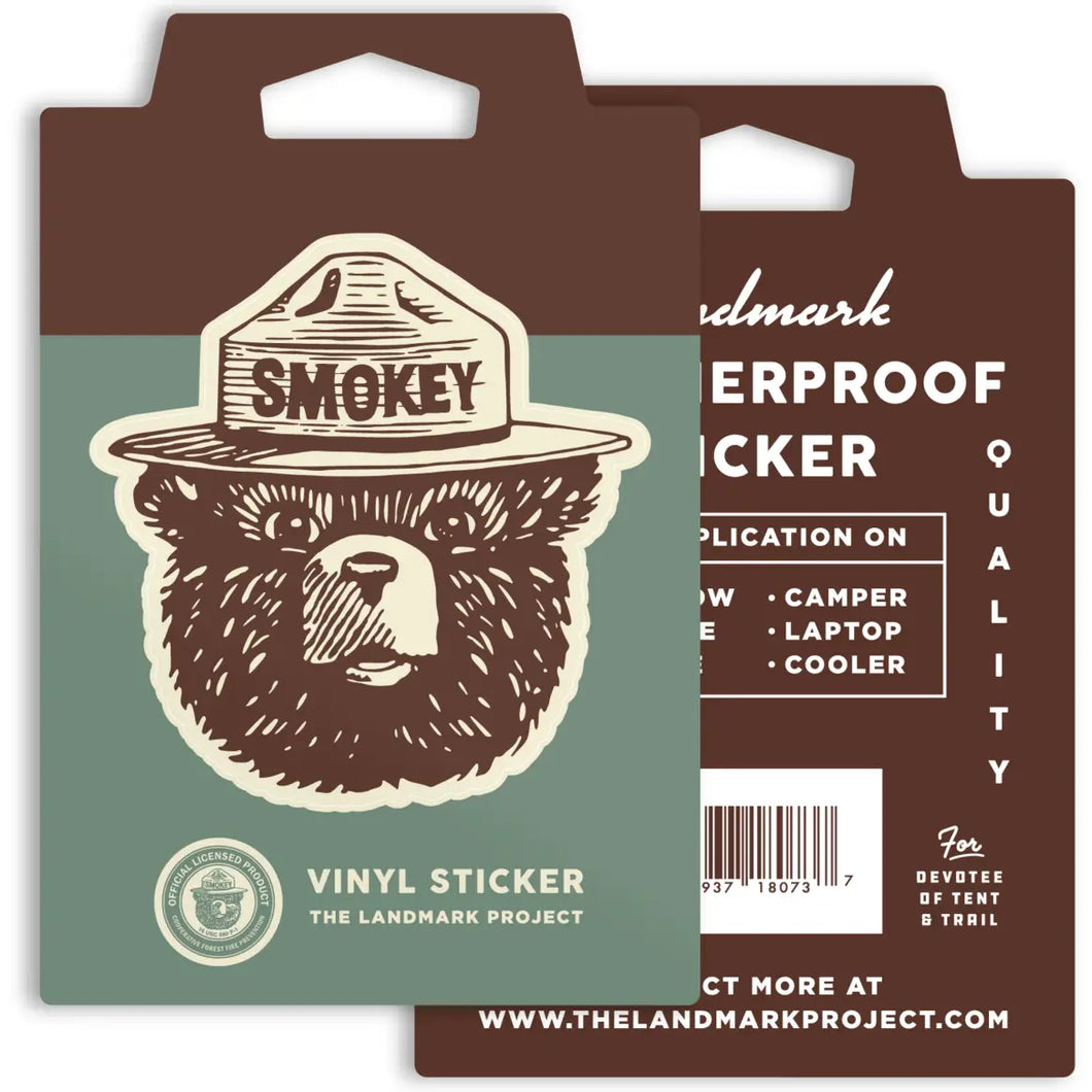 Smokey Logo Sticker