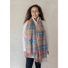 Load image into Gallery viewer, Oversized Lambswool Scarf | Buchanan Antique Tartan
