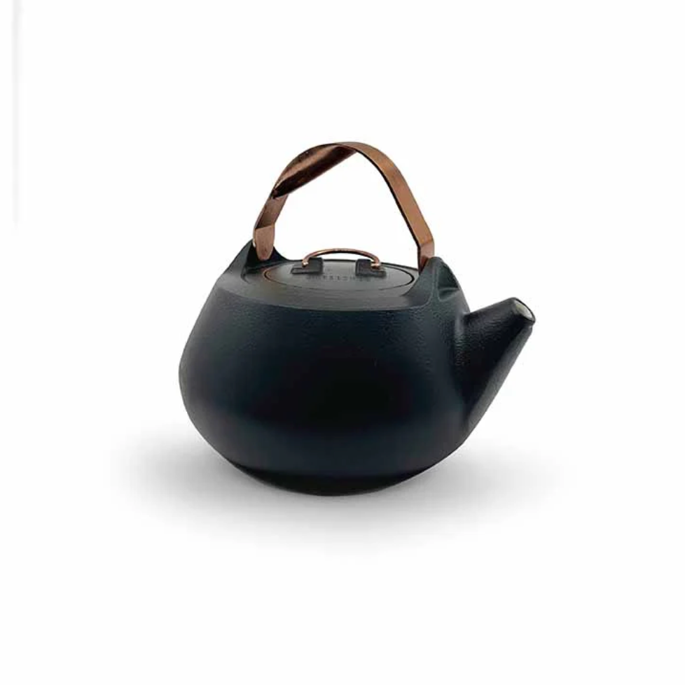 Cast Iron Teapot | Enamel Lined