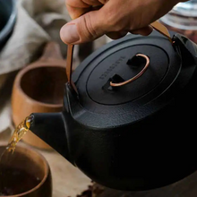 Load image into Gallery viewer, Cast Iron Teapot | Enamel Lined
