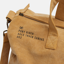 Load image into Gallery viewer, Escapee Overnight Bag Recycled Canvas | Clay
