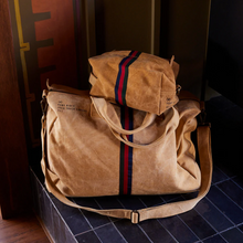 Load image into Gallery viewer, Escapee Overnight Bag Recycled Canvas | Clay
