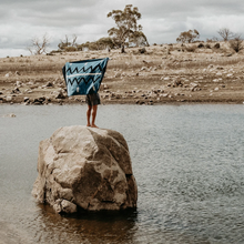 Load image into Gallery viewer, Down River Beach Towel | Cobalt Blue
