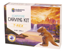 Load image into Gallery viewer, Soapstone Carving Kit | T-Rex
