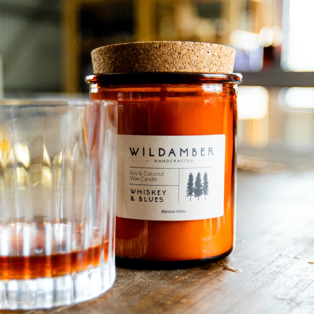 Whiskey and Blues Candle