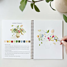 Load image into Gallery viewer, Watercolour Workbook | Bouquets PREORDER 25th MARCH
