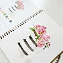 Load image into Gallery viewer, Watercolour Workbook | Bouquets PREORDER 25th MARCH
