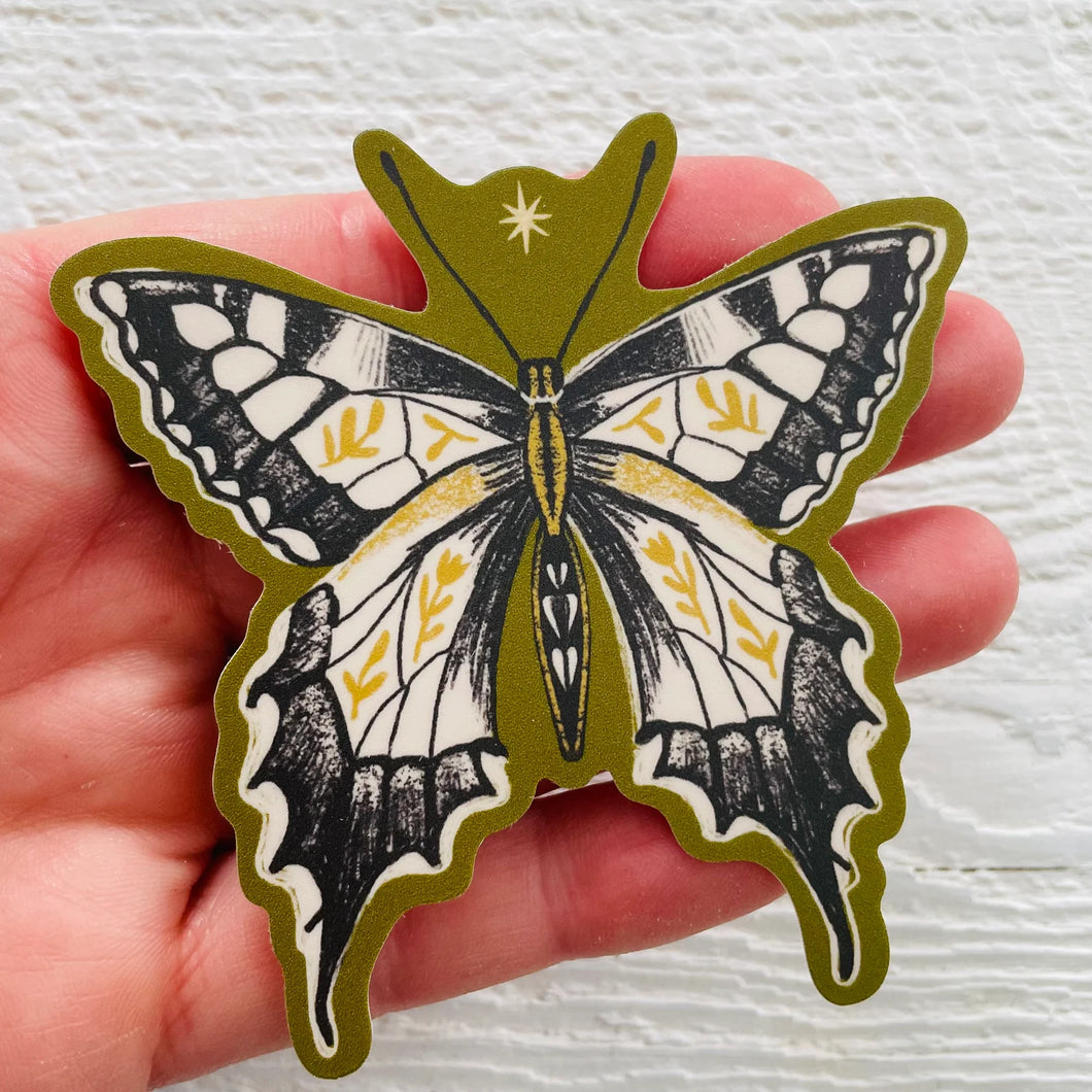 Green Moth | Sticker